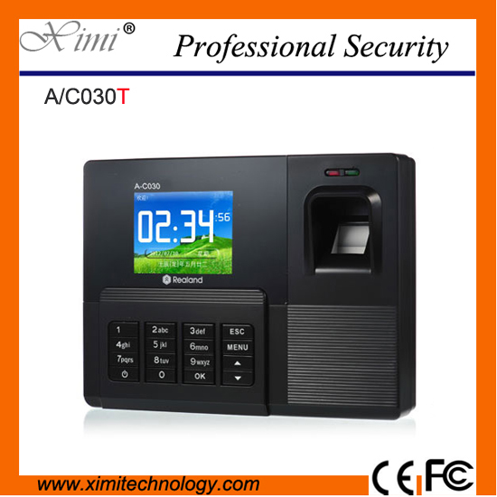 A/C030 fingerprint and card time attendance