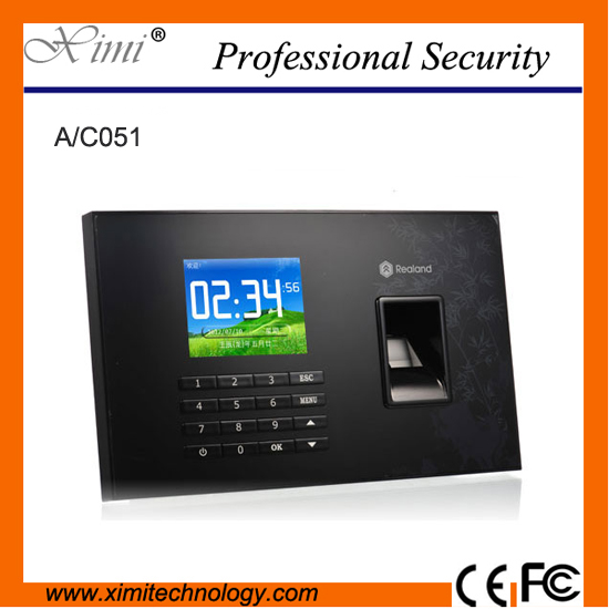 A/C051 fingerprint and card time attendance
