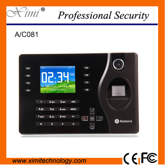 A/C081 fingerprint and card time attendance